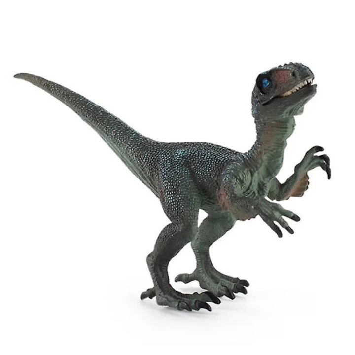 Figurina dinozaur Dilophosaurus PVC realist, multicolor, 15x7x5cm