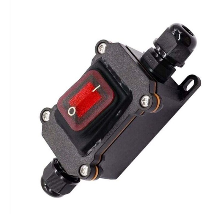 Comutator etans IP67 12V 20A ABS rezistent la apa si praf
