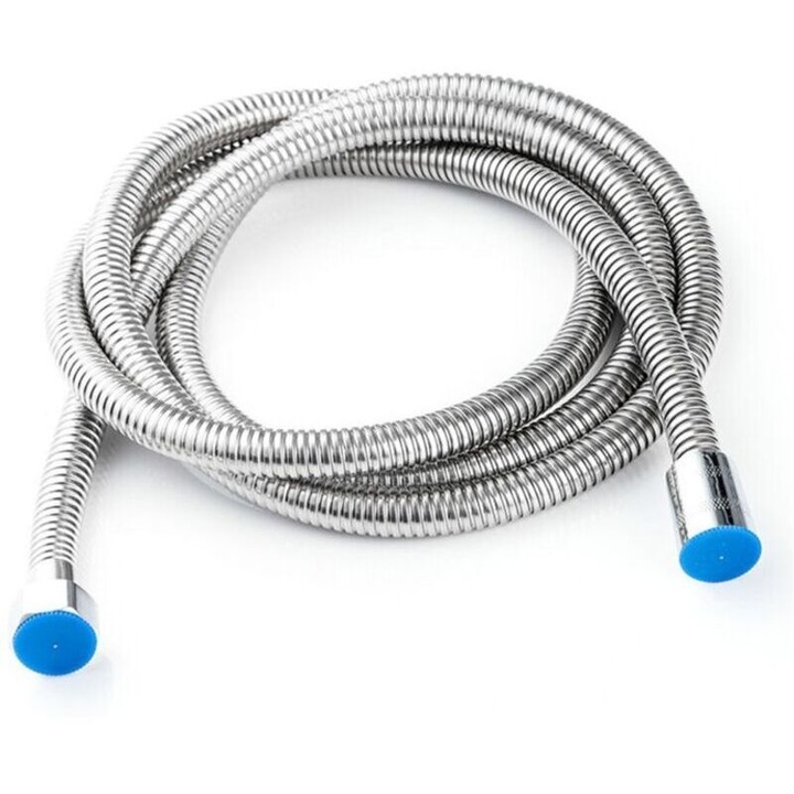 Tuyau de dus inox 304, 3m, argintiu, 1/2"