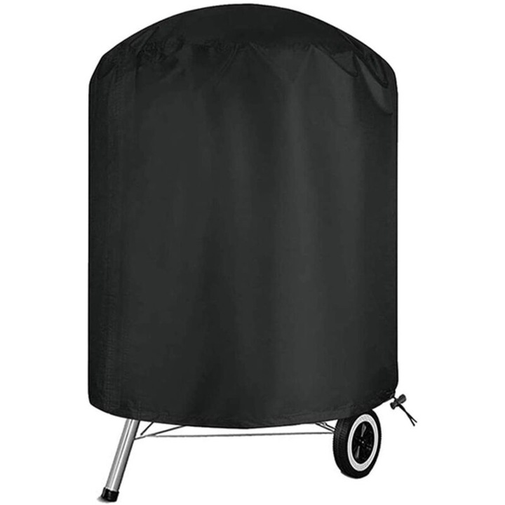 Husa gratar, 210D Oxford, impermeabila, negru, 58x77cm