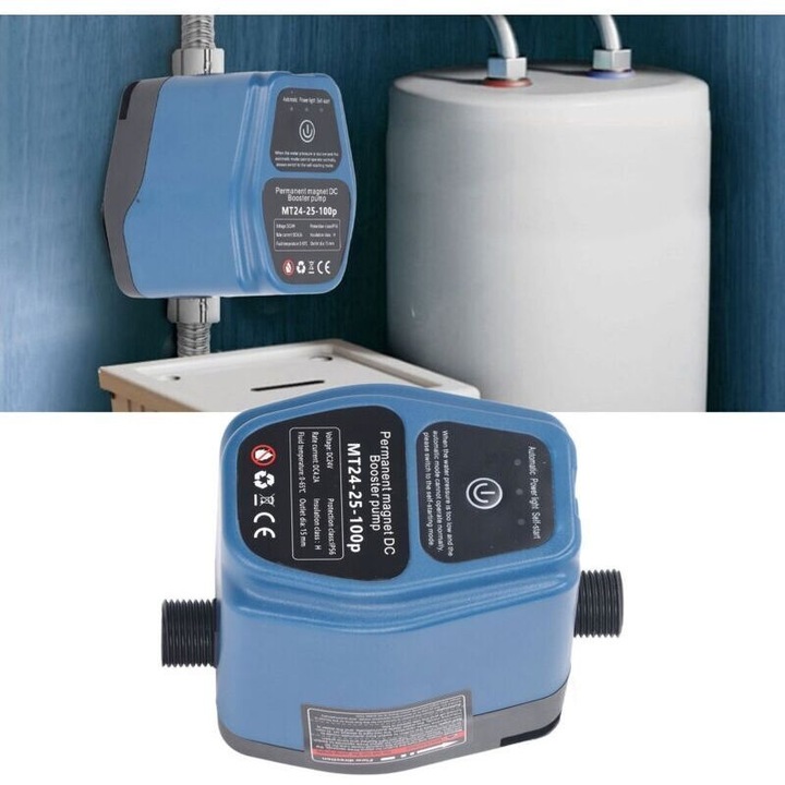 Víznyomásfokozó szivattyú 100W 25L/perc kék 25x15cm