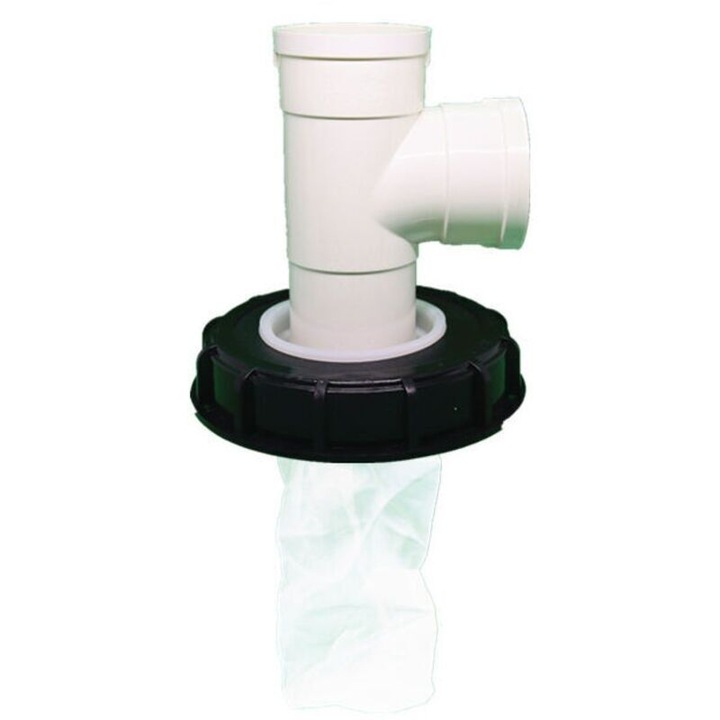 Capac rezervor cu filtru nylon lavabil 165mm pentru rezervor apa pluviala 1000L