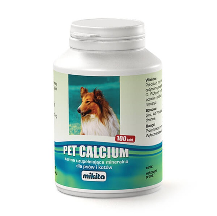 Supliment calciu Mikita Pet 60g pentru caini si pisici
