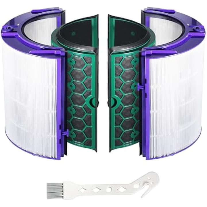 Filtru HEPA si carbon activ pentru ventilator Dyson Pure Cool TP04 HP04 DP04 TP05 DP05, H13, 360 grade