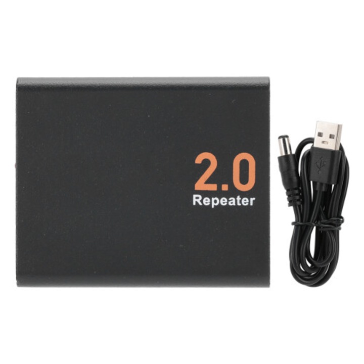 HDMI erősítő jelkésleltetés nélkül, fekete