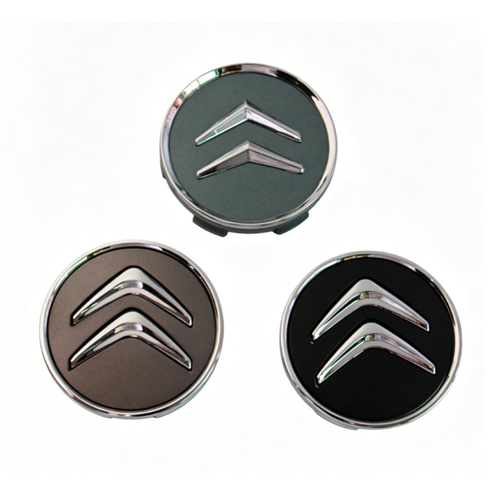 Kerékkupakok 60mm műanyag OEM Citroenhez