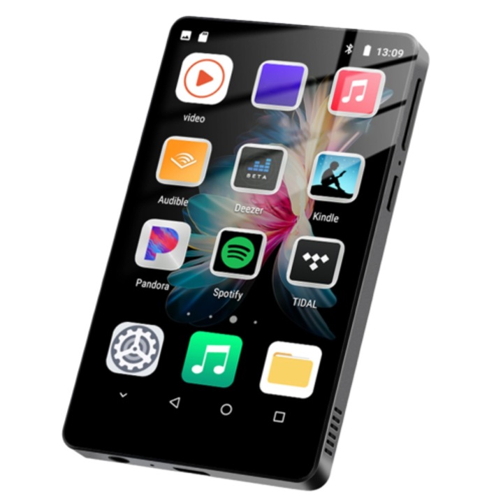 Плейър MP5 WiFi Bluetooth 5.0, 4-инчов тъчскрийн, черен