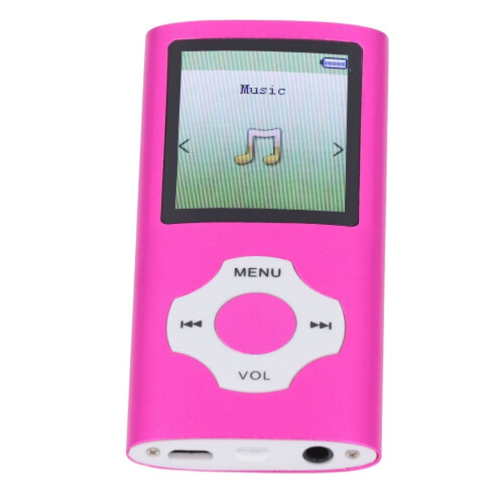 MP3 MP4 lejátszó 128GB színes kijelző 1.8 inch Hi-Fi hangzás