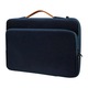 Geanta laptop ergonomic, rezistenta la apa, albastru inchis, 13inch