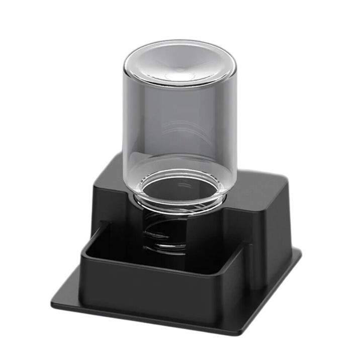 Dispenser automat apa pentru reptile, negru, 5.7x5.7x6.5cm
