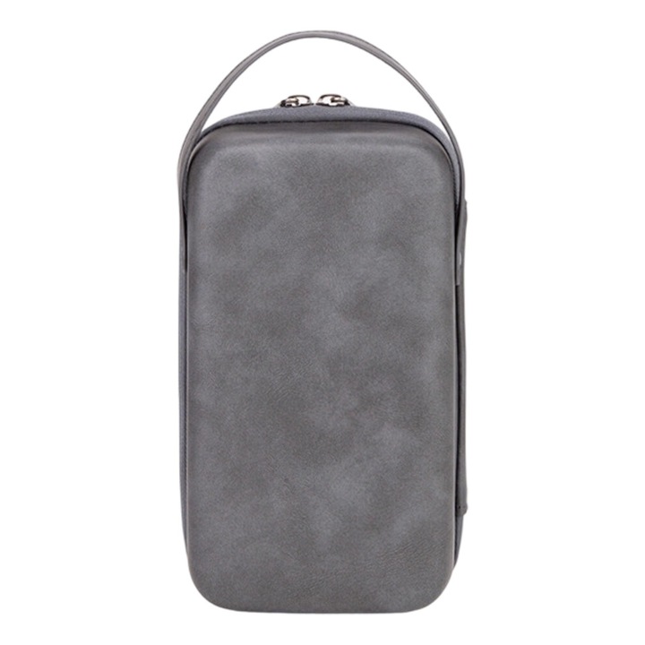 Сива чанта за носене за Pocket 4, удароустойчива, 23x13x6.5см