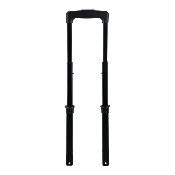 Maner telescopic pentru valiza, ergonomic, antiderapant, negru, 30x61.5cm