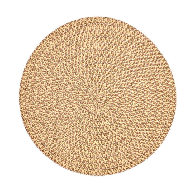 Suport farfurie rotund, 38cm, poliester in, rezistent la caldura