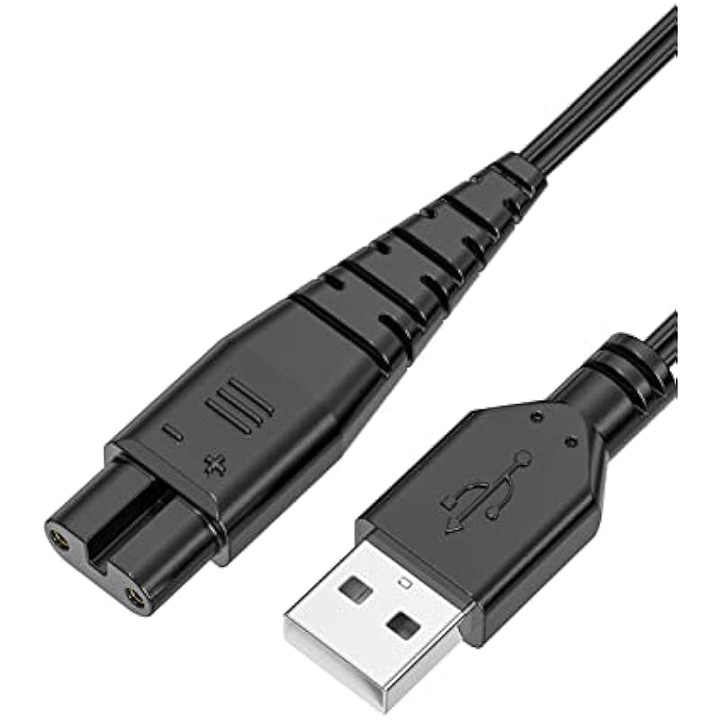 Cablu incarcator 1.5m pentru aparat de ras Hatteker, rapid, durabil