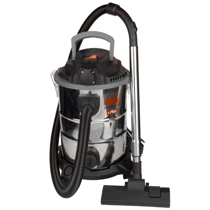 Aspirator umed-uscat Evotools VC1400, 1400W, capacitate 25L