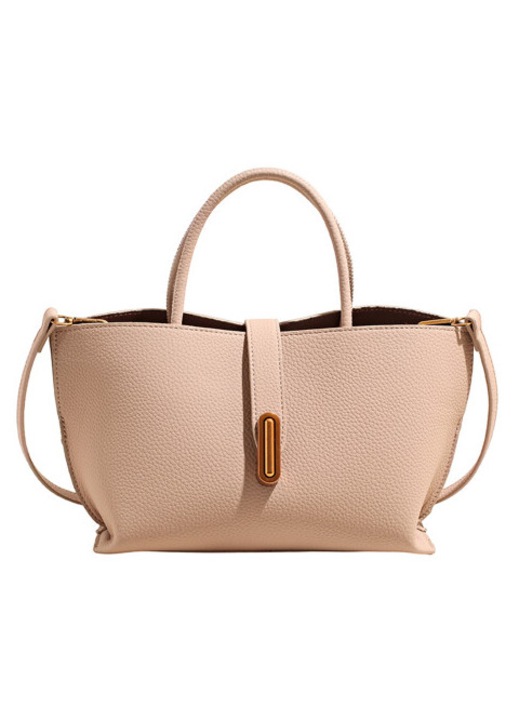 Női crossbody táska PU bőr, khaki, 25x17x12cm