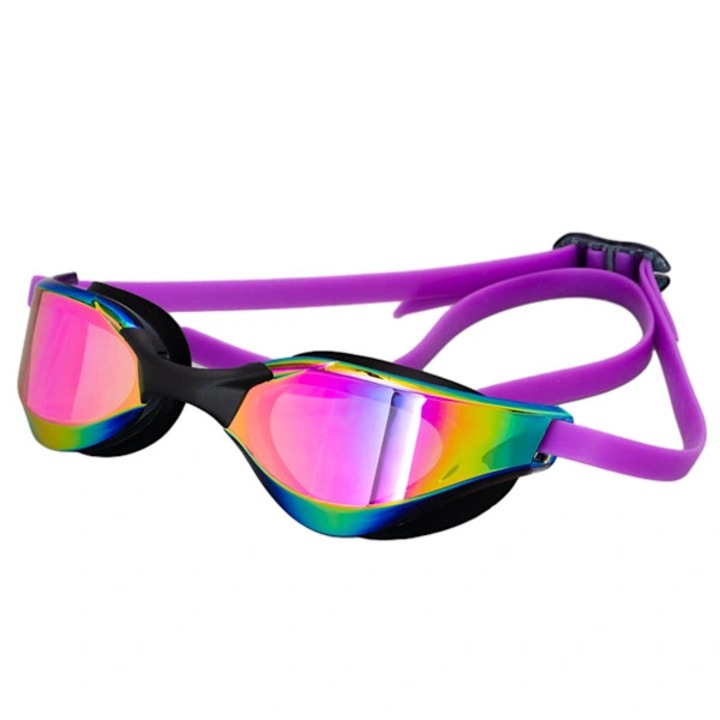 Ochelari de inot, HD anti-ceata, rame mici, mov, reglabil