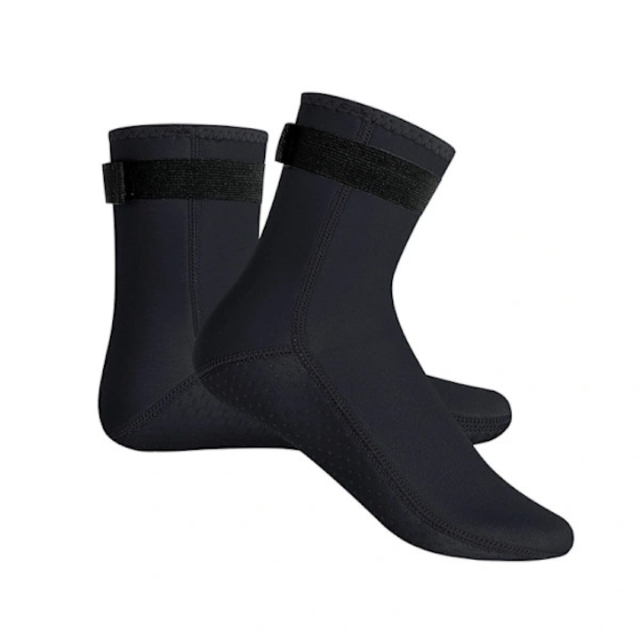 Dupla búvárhorog, rozsdamentes acél, 13 cm, 1 m kék kötéllel