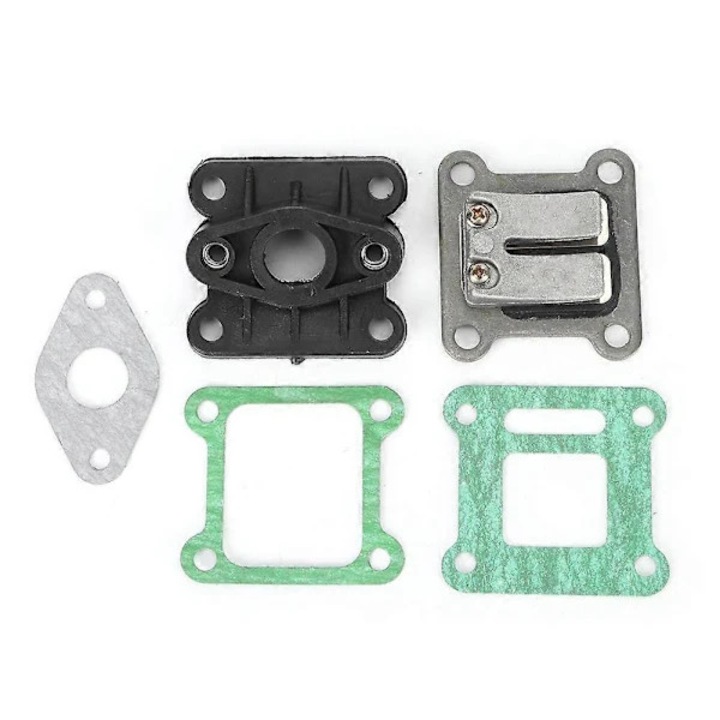 Kit clapeta de admisie pentru carburator 47cc/49cc mini-motocicleta, montaj direct, din hartie si metal, Multicolor, 1 set