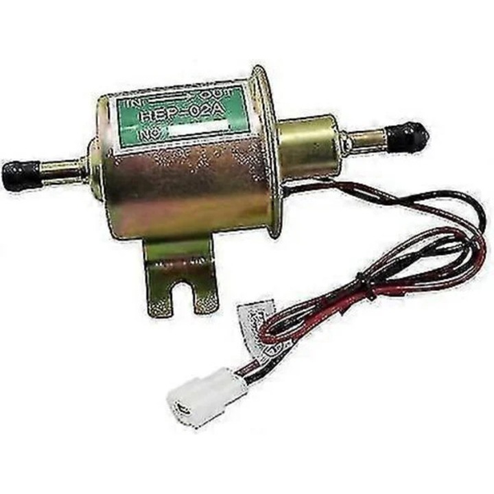 Pompa electrica combustibil 12V, metal, presiune joasa, universal, 12x8cm