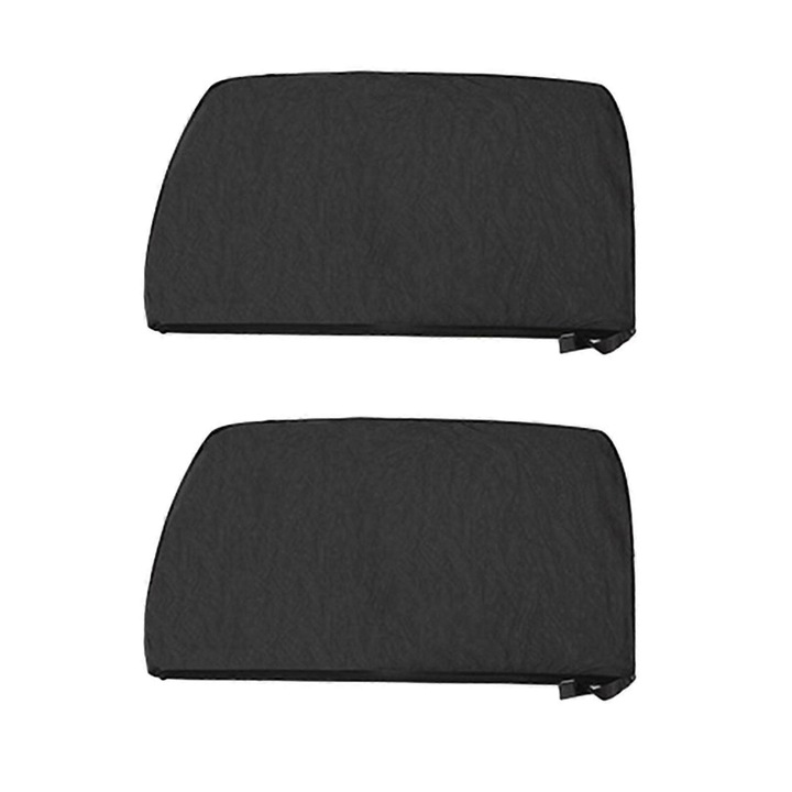 Parasolare auto universal, perdea plasa, protectie UV, negru, universal