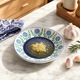 Bol ceramic multifunctional pentru usturoi si condimente, 11.7x11.7x1.7cm