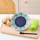 Bol ceramic multifunctional pentru usturoi si condimente, 11.7x11.7x1.7cm