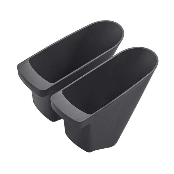 Set suport depozitare usa auto, 20.6x14.9x7.7cm, TPE, impermeabil, rezistent la compresiune, negru