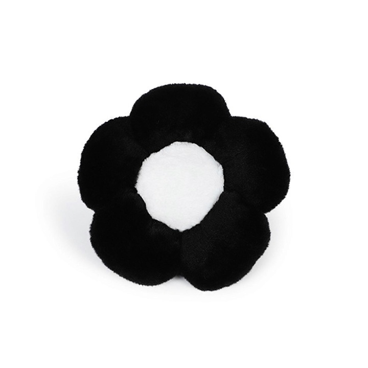 Perna auto pentru cap, model floare, moale, suport gat, multicolor, 25x22cm
