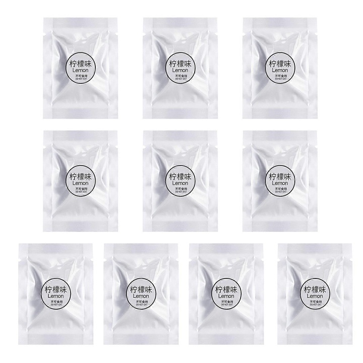 Tablete parfumate auto, set 10 buc, diverse arome, 1.5x0.5cm