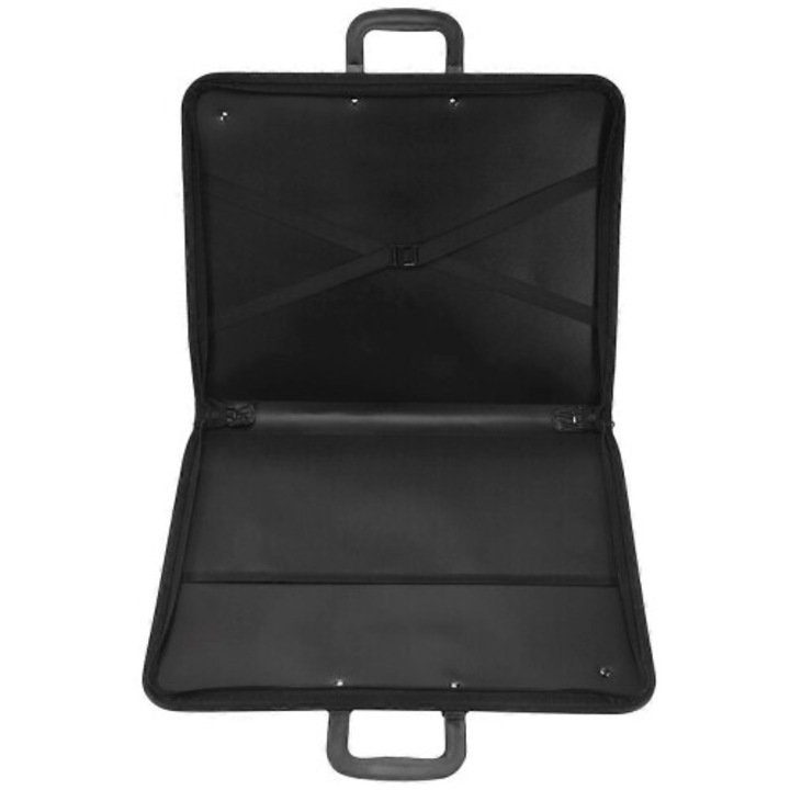 Mapa extensibila A3, organizator documente, negru, 48x37x3.8cm