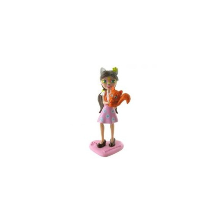 Figurina Comansi Enchantimals Felicity Fox si Flick multicolor 9,5 cm