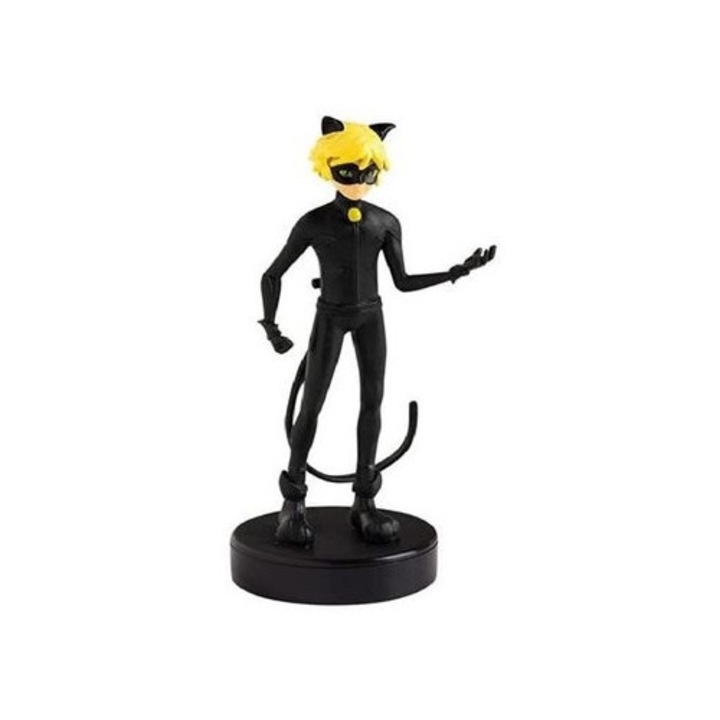 Figurina Cat Noir Miraculous multicolor 7cm