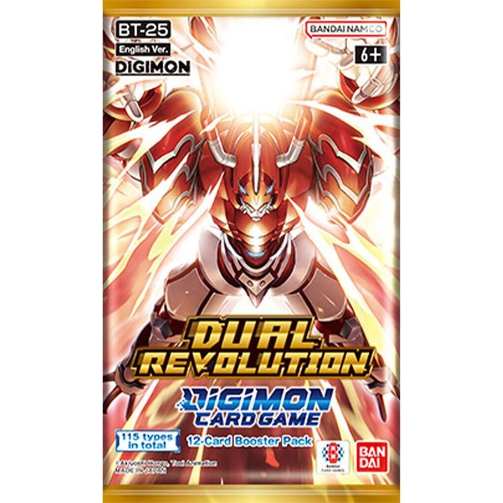 Digimon Card Game Dual Revolution Booster Pack BT-25 ENG