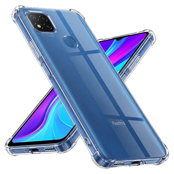 Carcasa de protectie pentru Xiaomi Redmi 9C NFC / Xiaomi Redmi 9C, transparenta