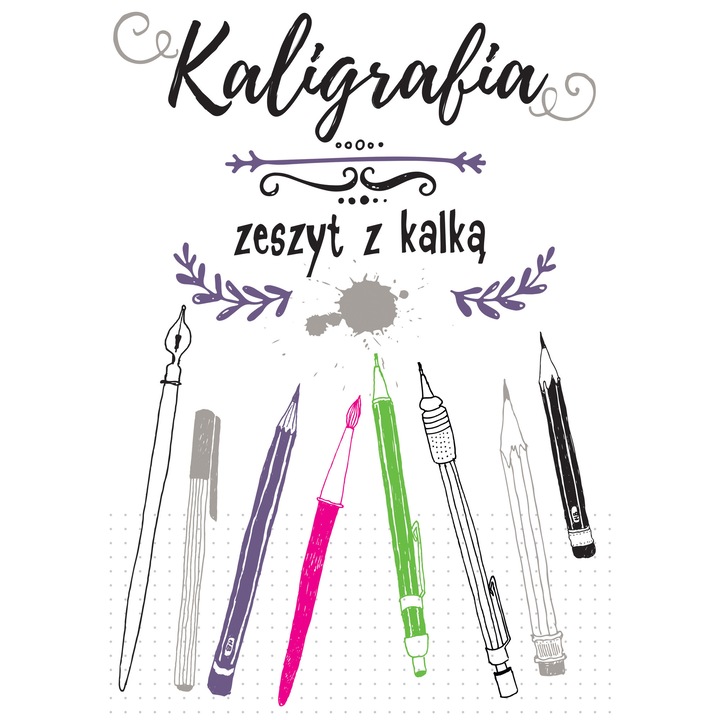 Калиграфия. Тетрадка с индиго
