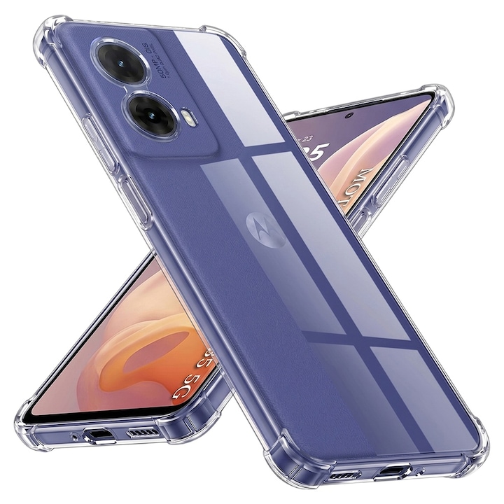 Carcasa de protectie pentru Motorola Moto G85, transparenta
