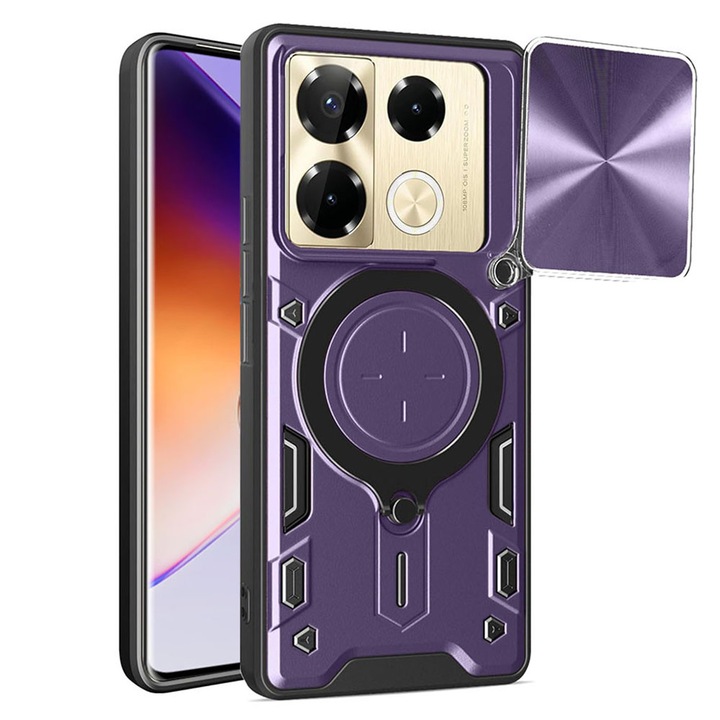 Carcasa de protectie pentru Infinix Note 40 Pro+, mov
