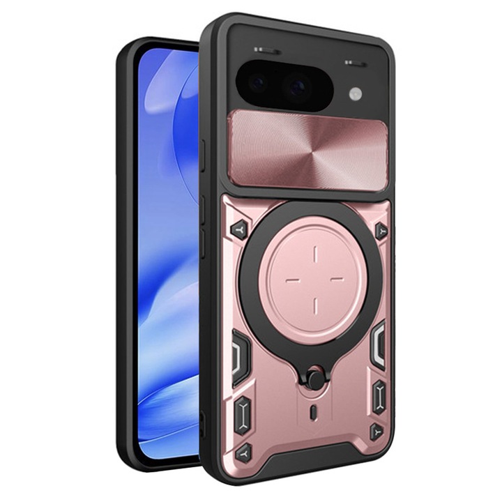 Carcasa de protectie pentru Google Pixel 9a, roz auriu