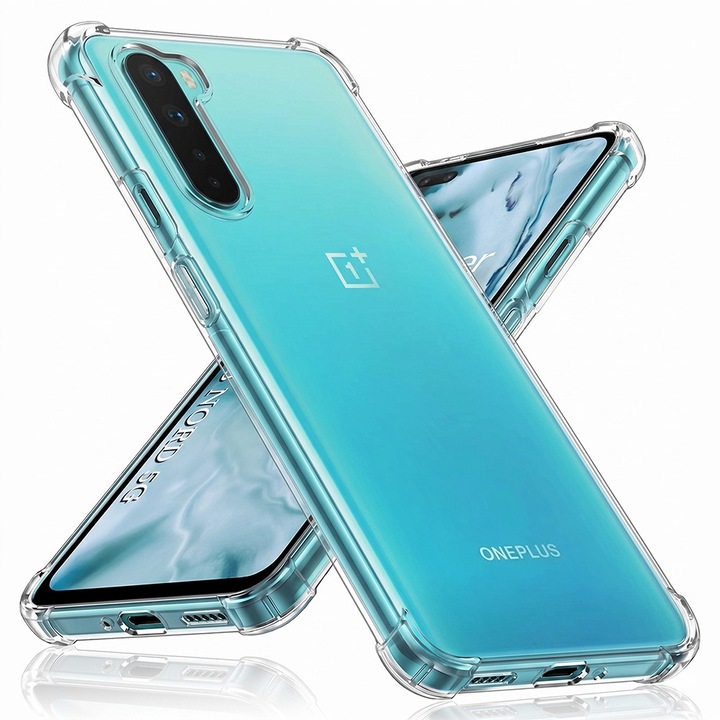 Carcasa de protectie pentru OnePlus Nord 5G, transparenta