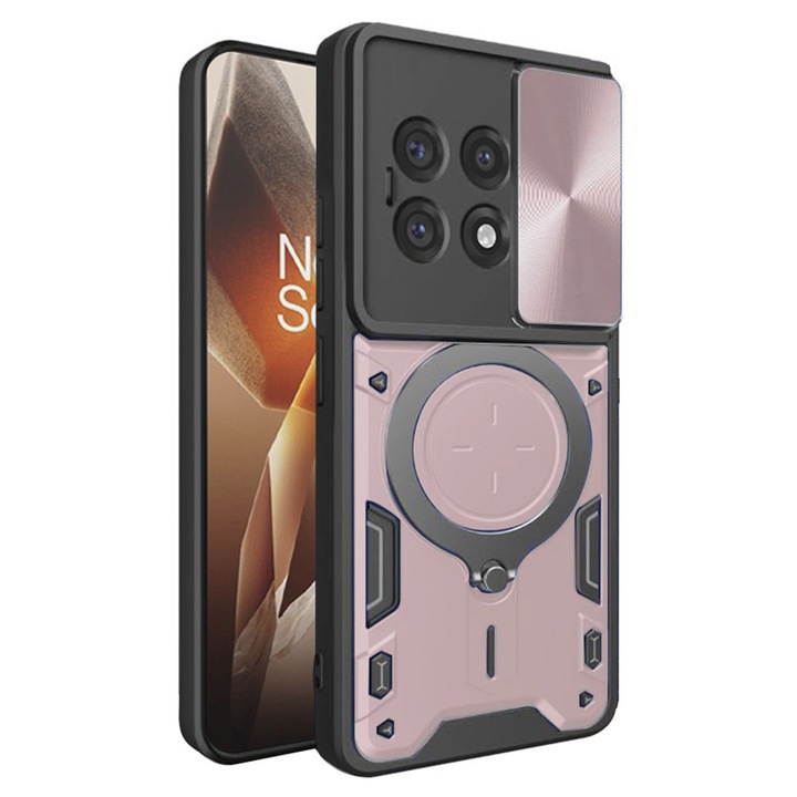 Carcasa de protectie pentru OnePlus 13R, roz auriu