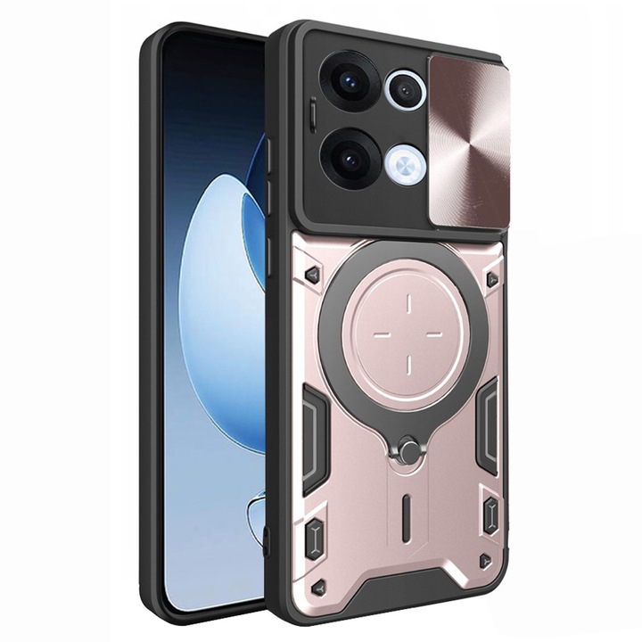 Carcasa de protectie pentru Oppo Reno13, roz auriu