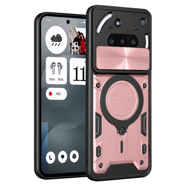 Carcasa de protectie pentru Nothing Phone (3a), roz auriu