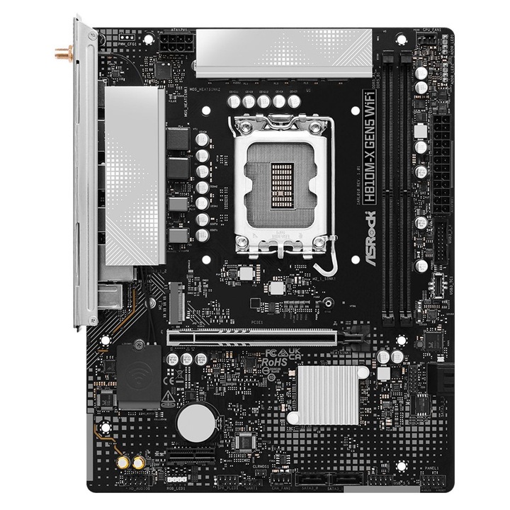 ASRock H810M-X GEN5 WIFI Płyta Główna mATX (HDMI/DP)