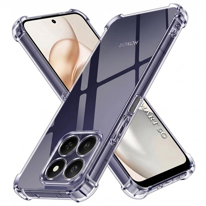Carcasa de protectie pentru Honor 400 Smart 5G / Honor X7d 4G / Honor 400 Smart 4G, fumuriu