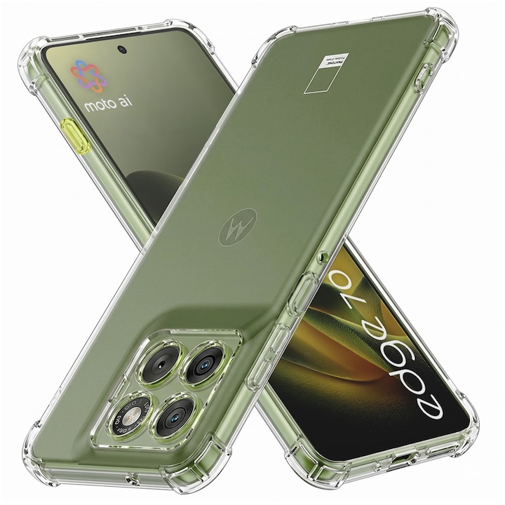 Carcasa de protectie pentru Motorola Edge 70, transparenta