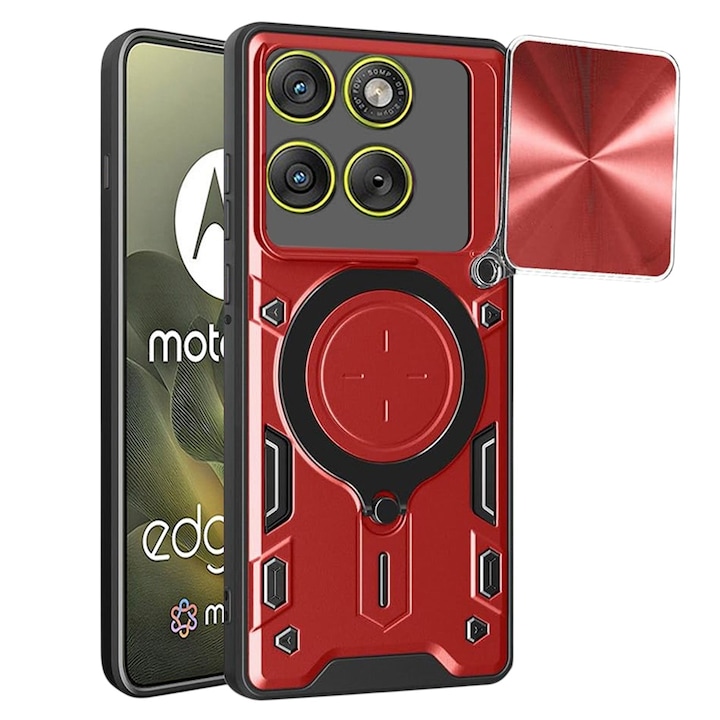 Carcasa de protectie pentru Motorola Edge 70, rosu