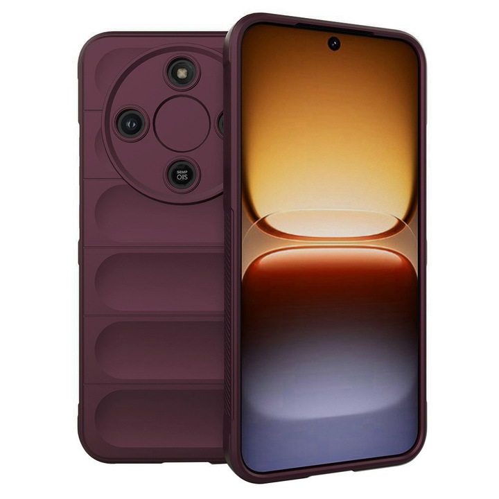 Carcasa de protectie pentru Honor Magic8 Lite, bordo