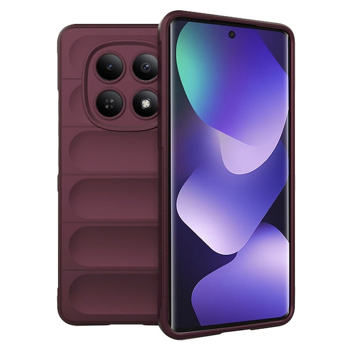 Carcasa de protectie pentru Xiaomi Redmi Note 15 5G / Xiaomi Poco M8 5G, bordo