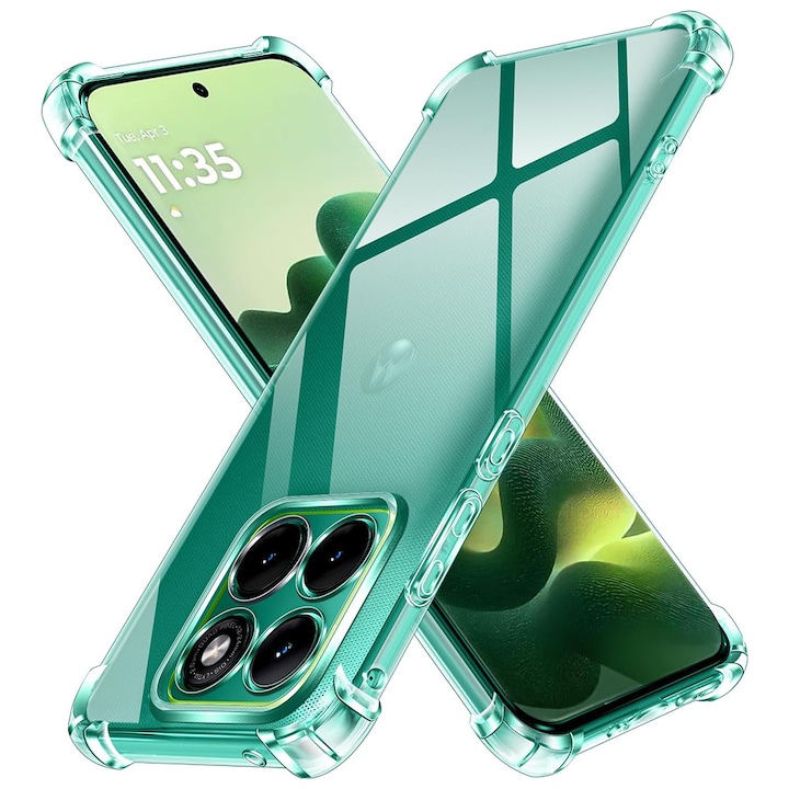 Carcasa de protectie pentru Motorola Edge 70 Fusion, transparenta